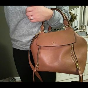 Tory Burch half moon bag